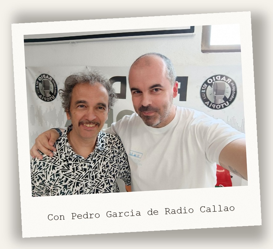 Con Pedro Garcia de Radio Callao