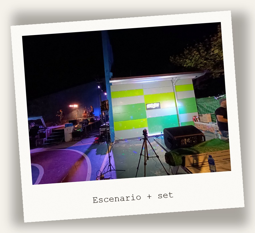 Escenario + set