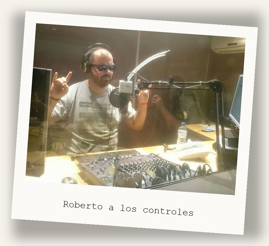 Roberto a los controles