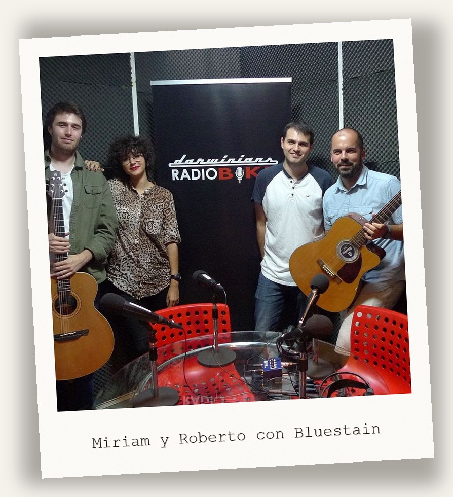 Miriam y Roberto con Bluestain