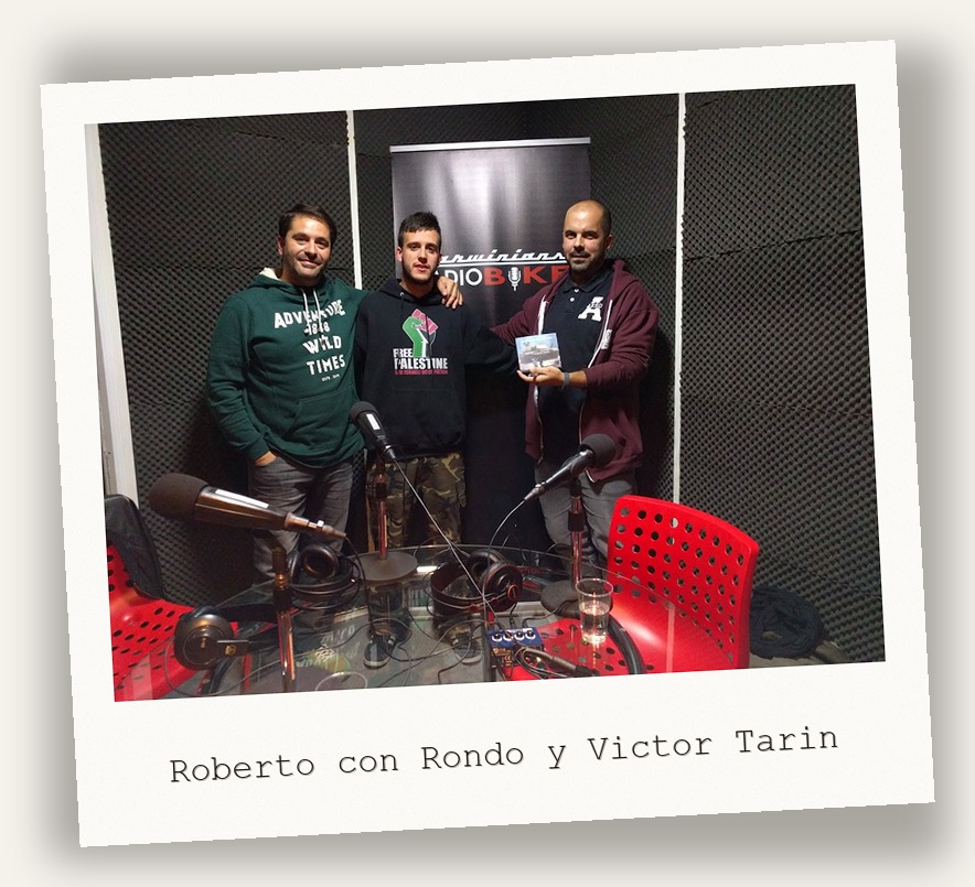 Roberto con Rondo y Victor Tarin