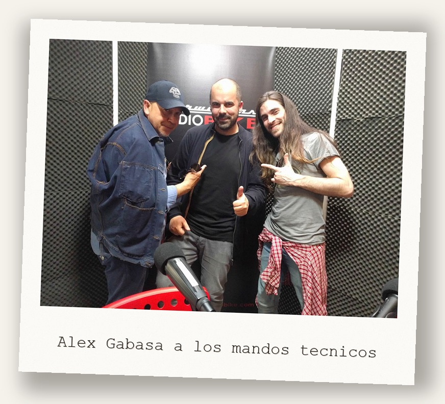 Alex Gabasa a los mandos tecnicos
