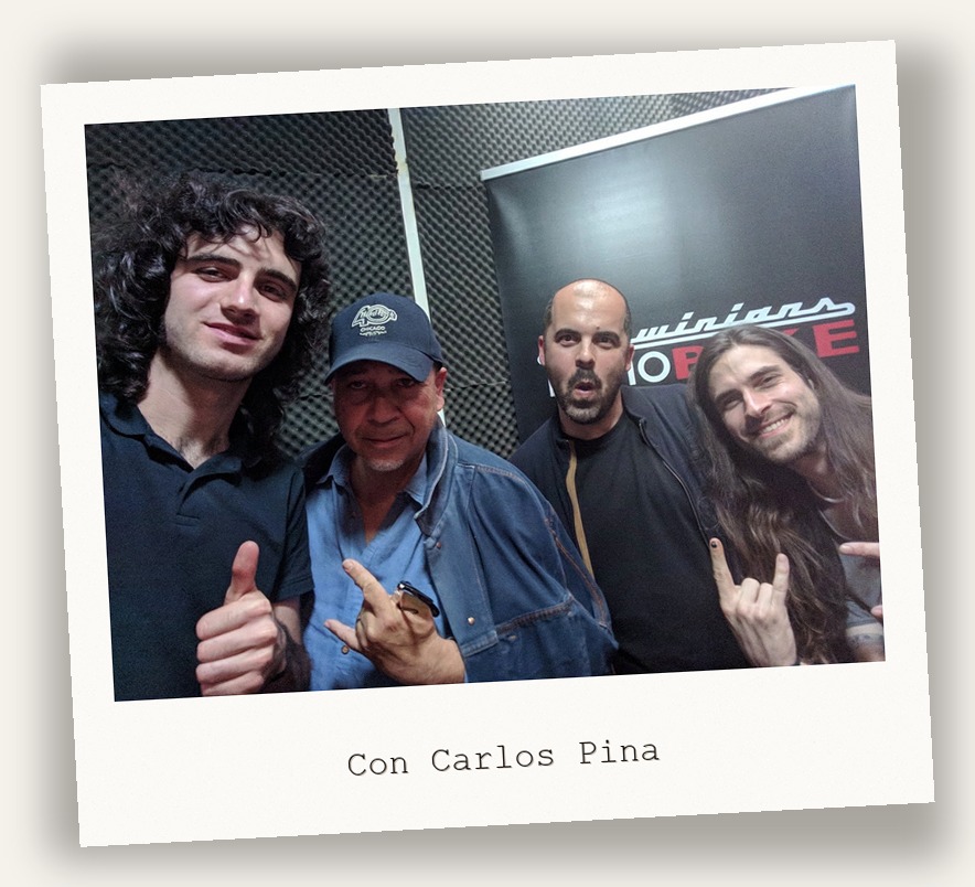 Con Carlos Pina