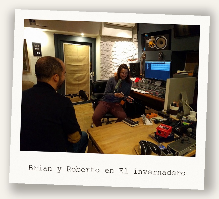 Brian y Roberto en El invernadero