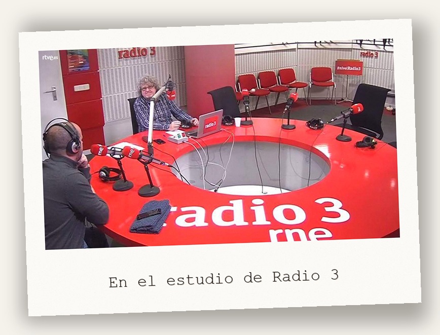 En el estudio de Radio 3
