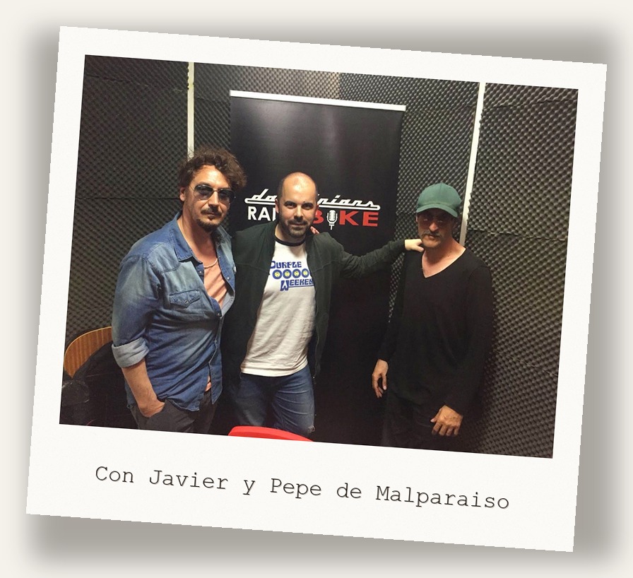 Con Javier y Pepe de Malparaiso
