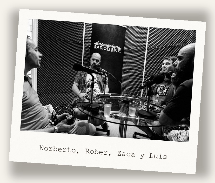 Norberto, Rober, Zaca y Luis