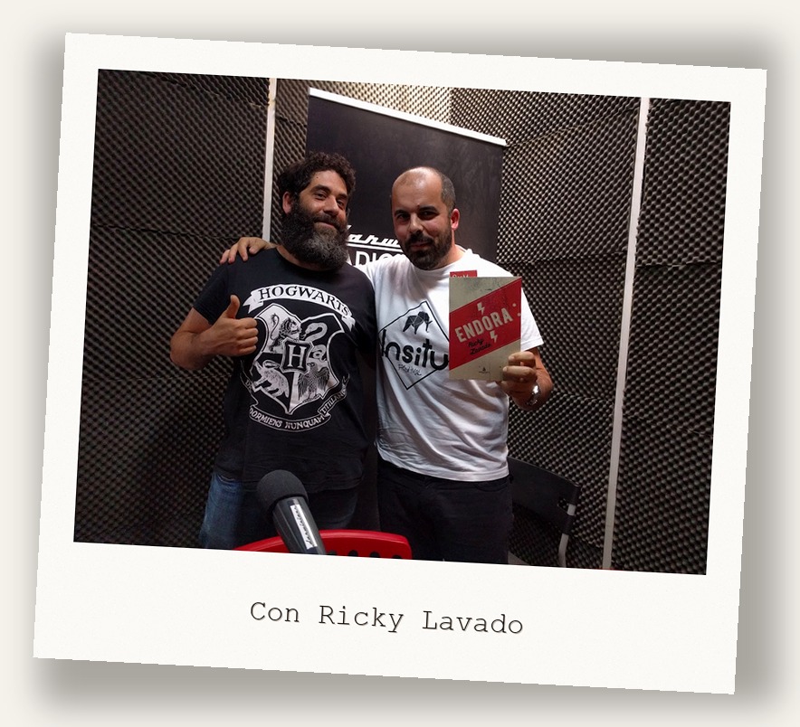 Con Ricky Lavado