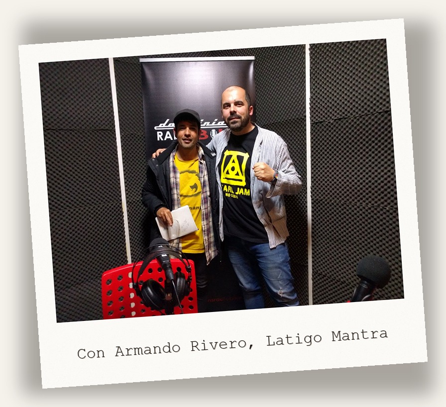 Con Armando Rivero, Latigo Mantra