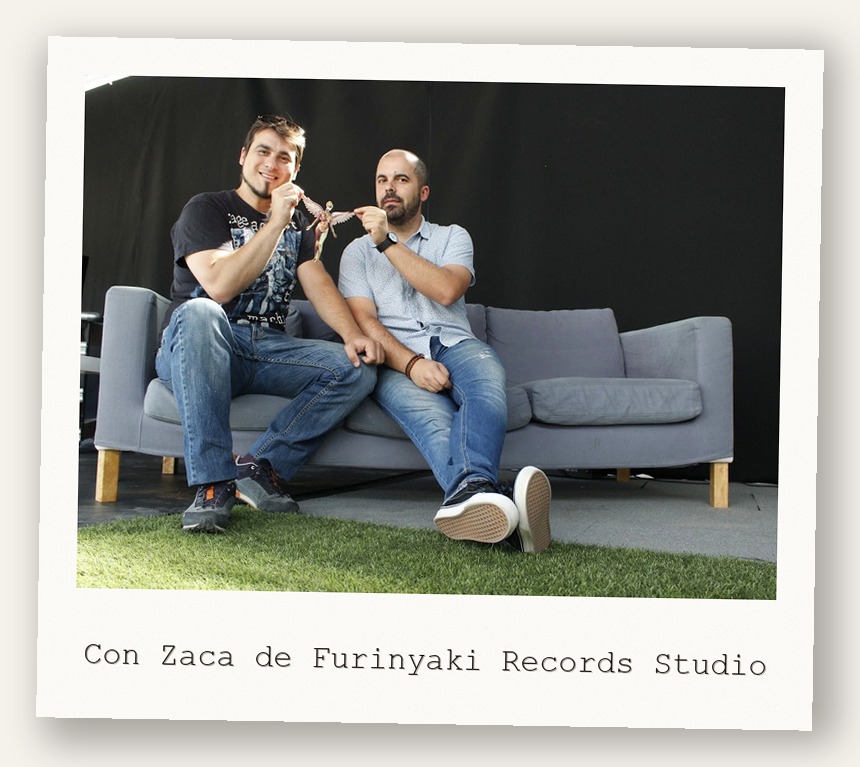 Con Zaca de Furinyaki Records Studio