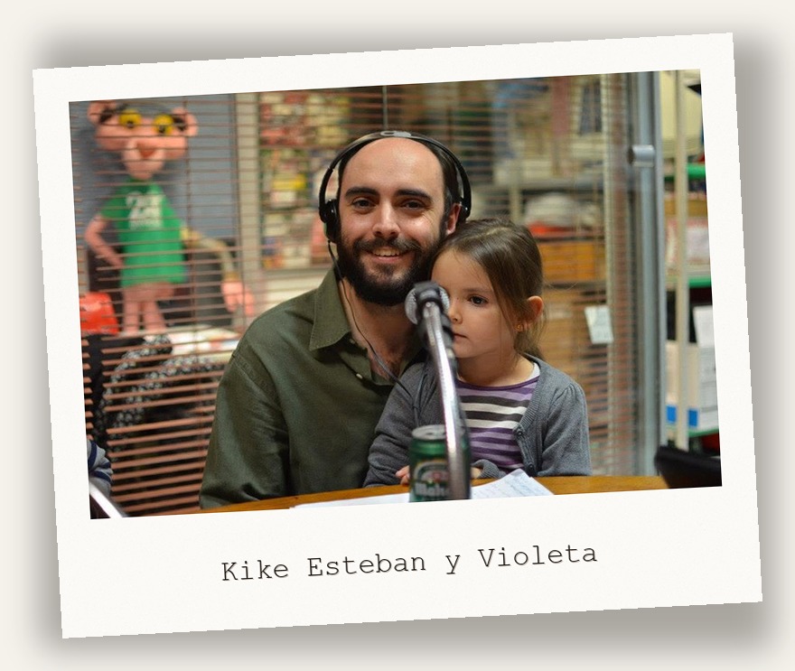 Kike Esteban y Violeta