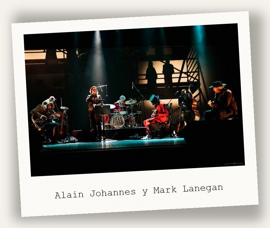 Alain Johannes y Mark Lanegan