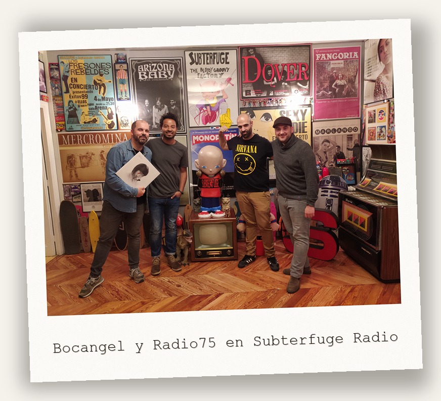 Bocangel y Radio75 en Subterfuge Radio