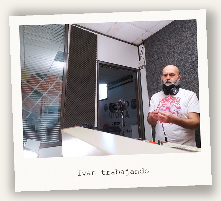 Ivan trabajando