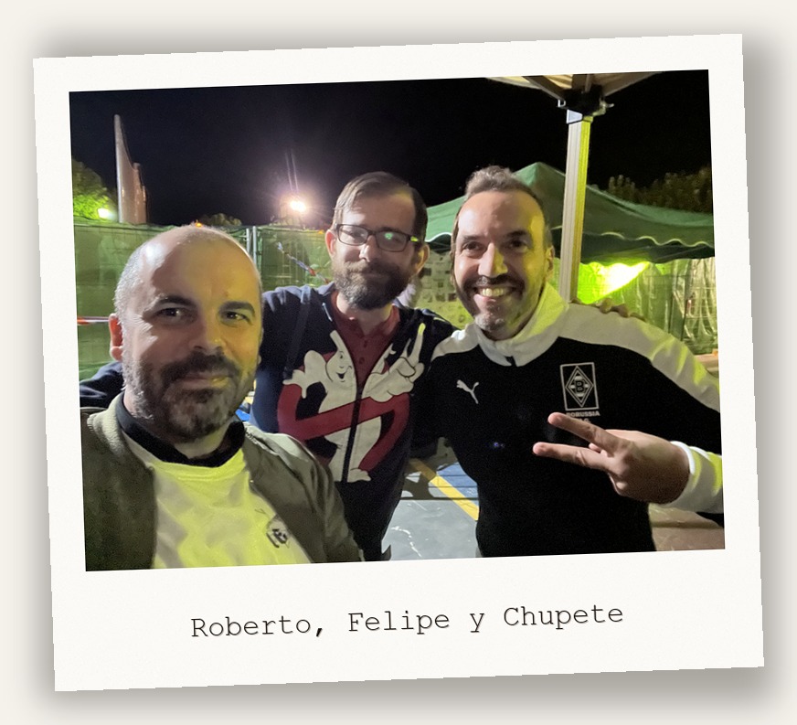 Roberto, Felipe y Chupete
