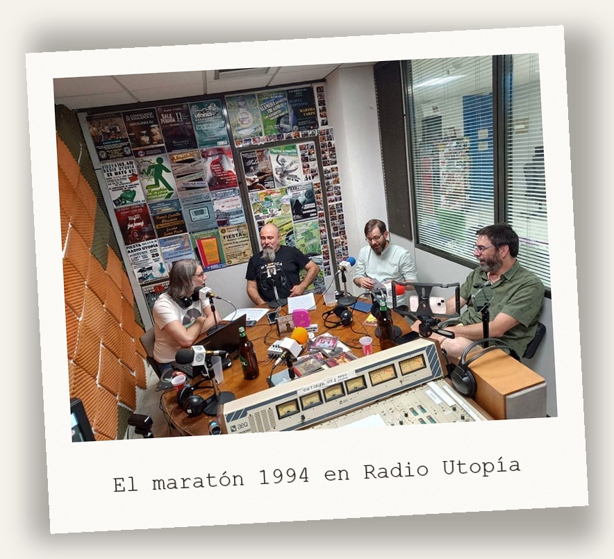 El maratón 1994 en Radio Utopía
